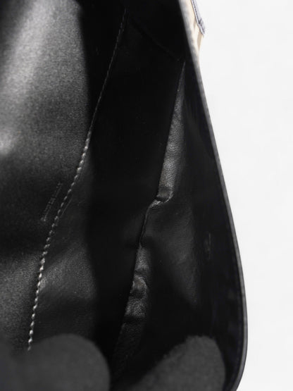 Burberry Long Wallet Nova Check / Black Nylon