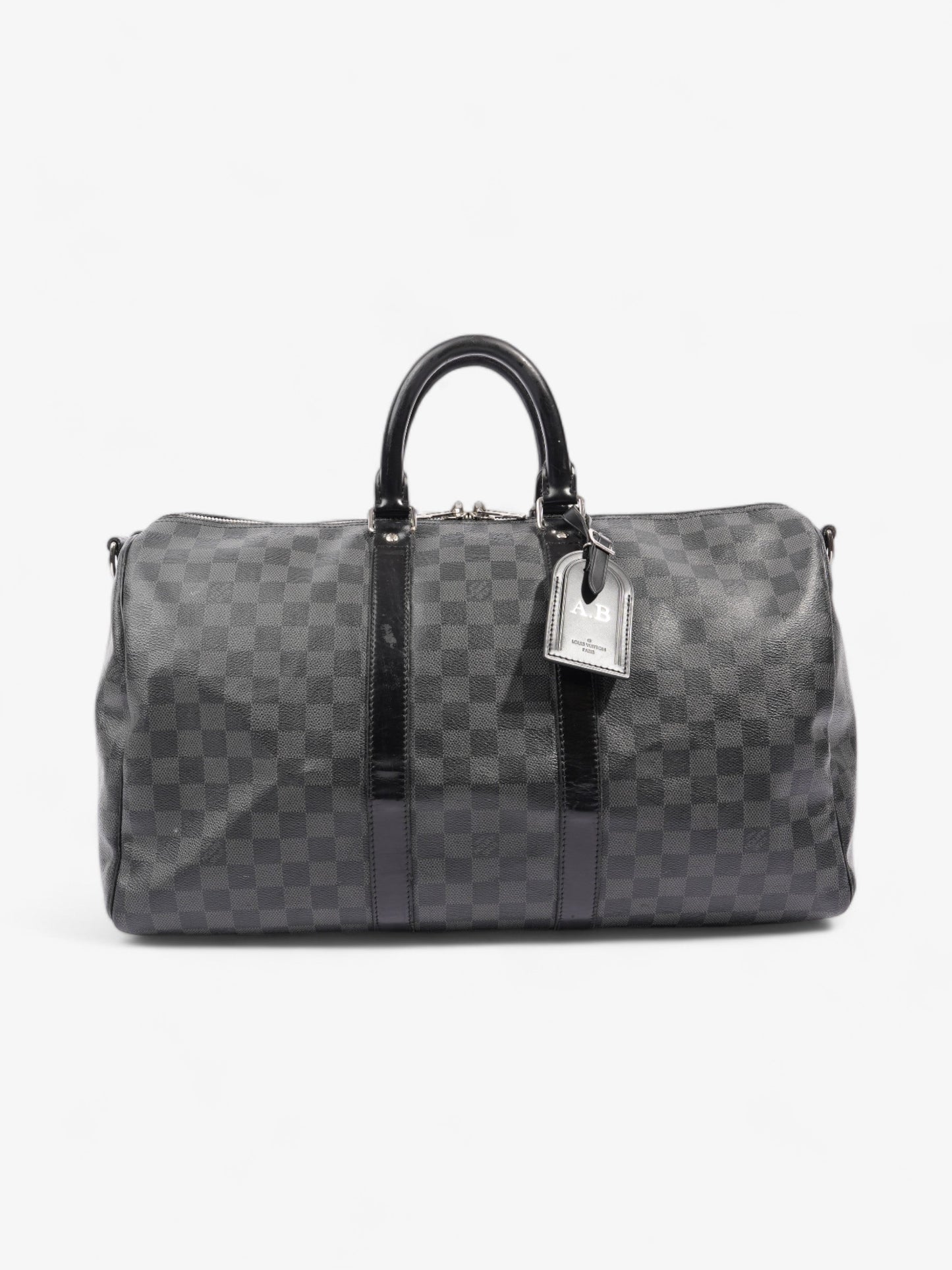 Louis Vuitton Keepall Bandouliere 45 Damier Graphite Canvas