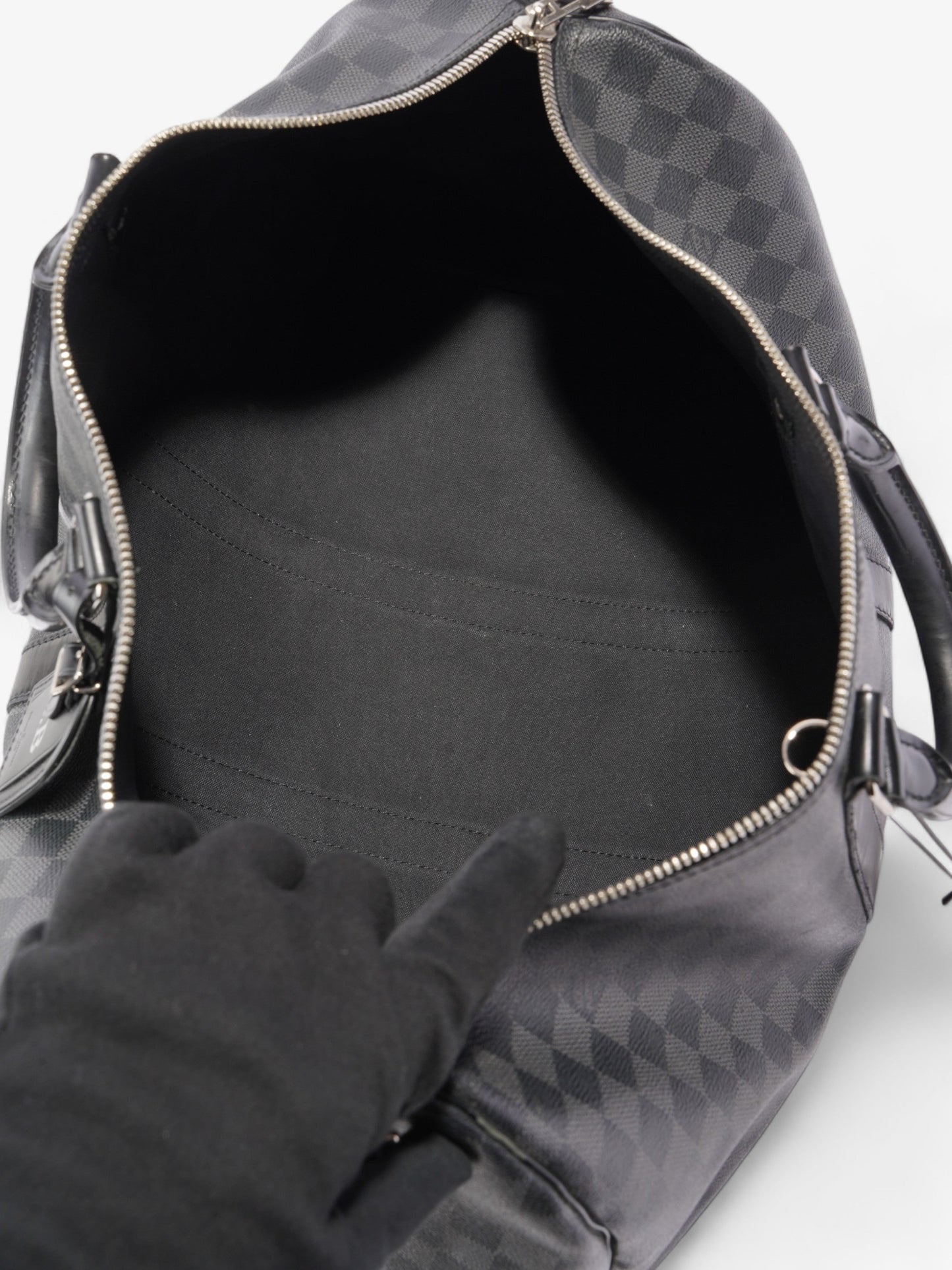 Louis Vuitton Keepall Bandouliere 45 Damier Graphite Canvas