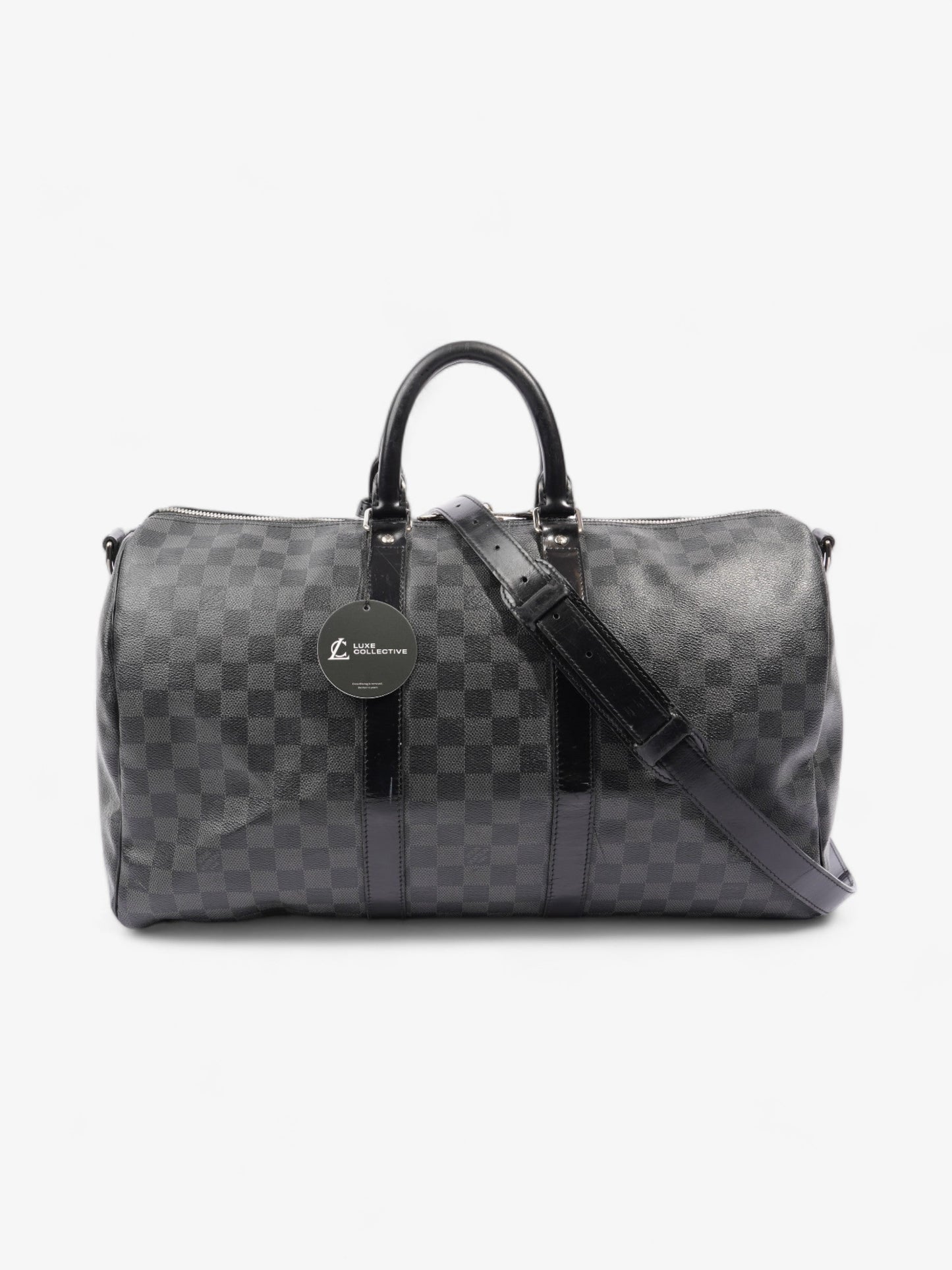 Louis Vuitton Keepall Bandouliere 45 Damier Graphite Canvas
