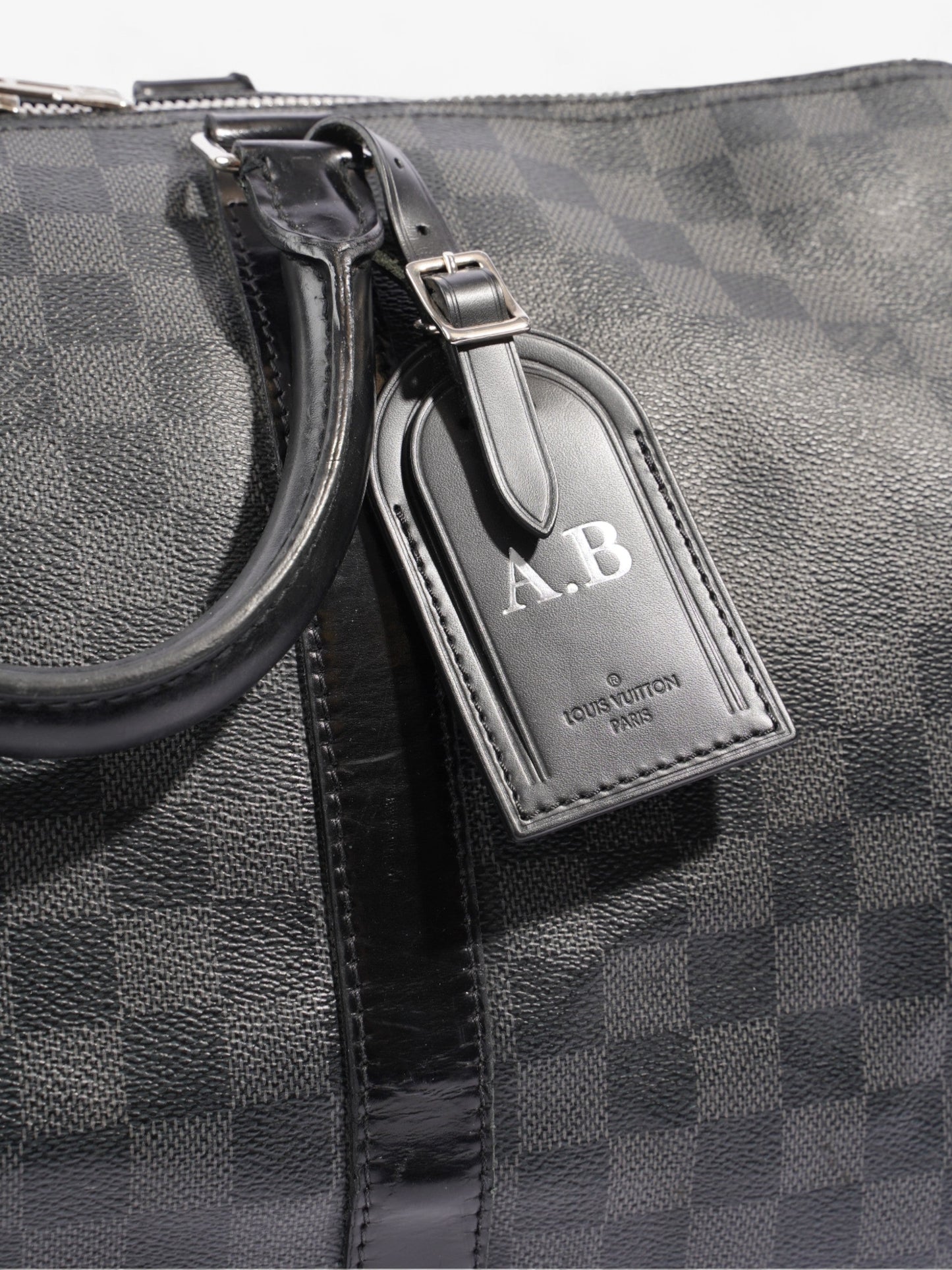 Louis Vuitton Keepall Bandouliere 45 Damier Graphite Canvas