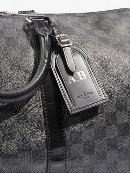 Louis Vuitton Keepall Bandouliere 45 Damier Graphite Canvas