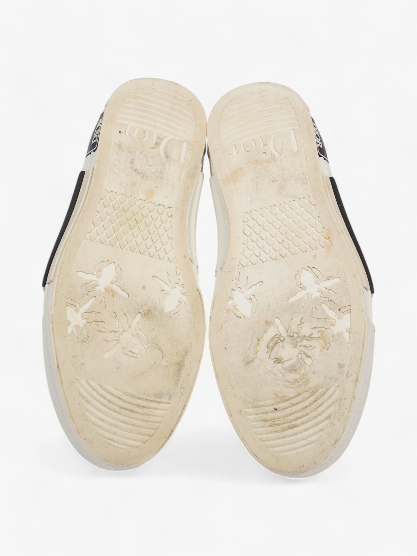 Christian Dior B23 High-tops White  / Grey Oblique Mesh EU 37.5 UK 4.5