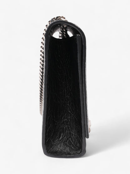 Saint Laurent Kate Tassle Bag Black Embossed Leather Medium