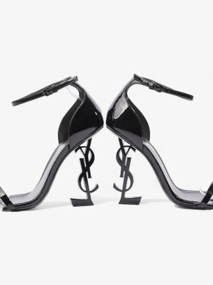 Saint Laurent Opyum 100mm Black Leather EU 37 UK 4