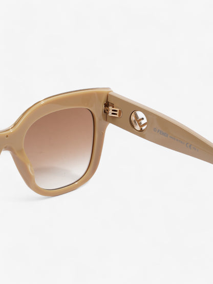 Fendi F is Fendi Sunglasses Beige Acetate 145mm