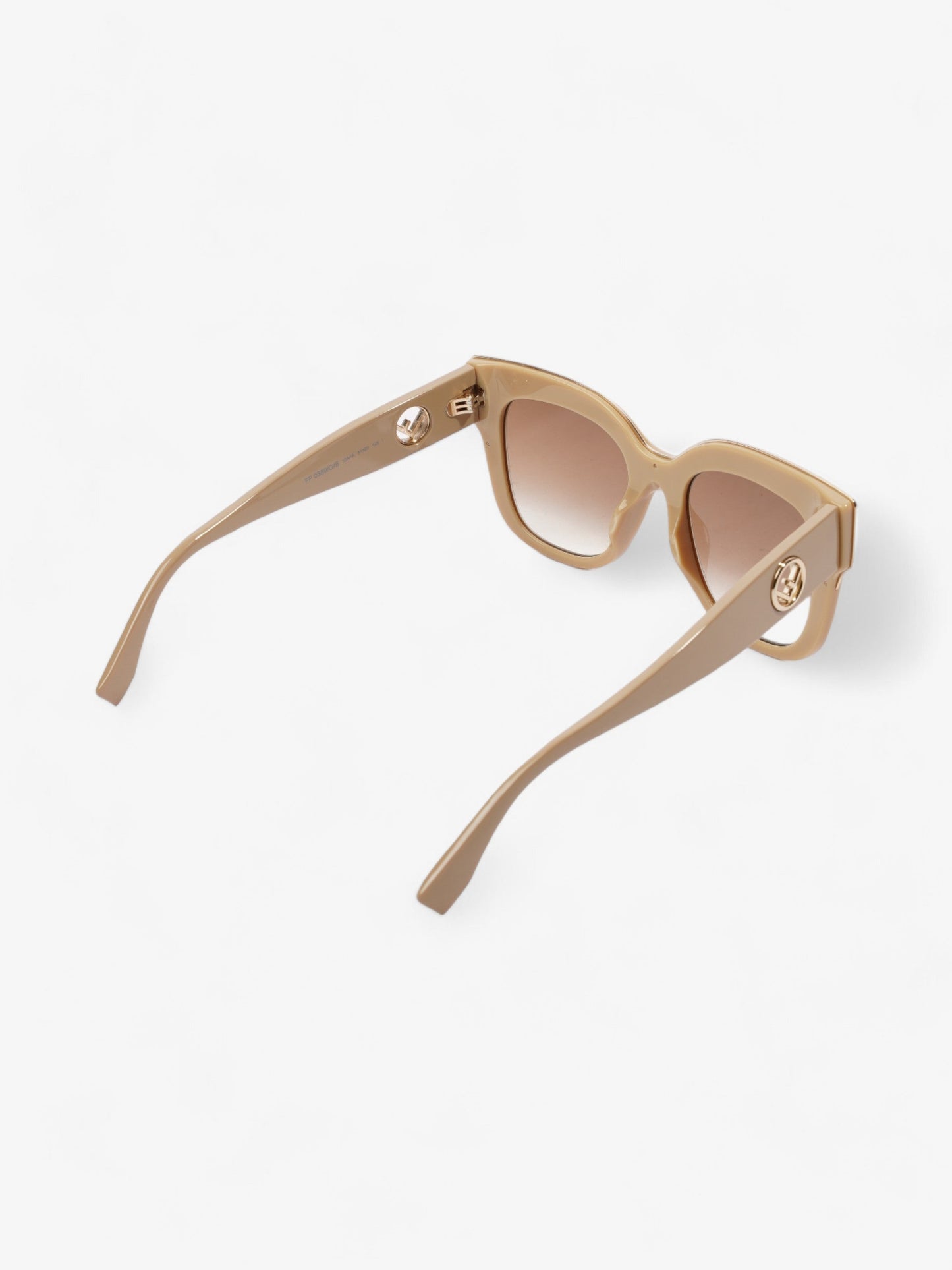 Fendi F is Fendi Sunglasses Beige Acetate 145mm