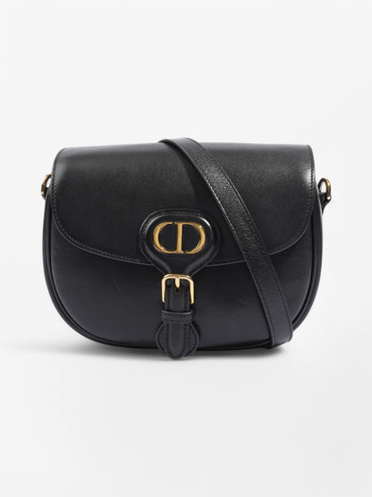 Christian Dior Bobby Flap Black Calfskin Leather Medium