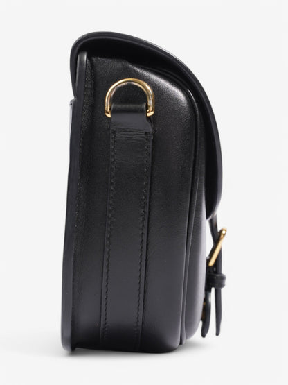 Christian Dior Bobby Flap Black Calfskin Leather Medium