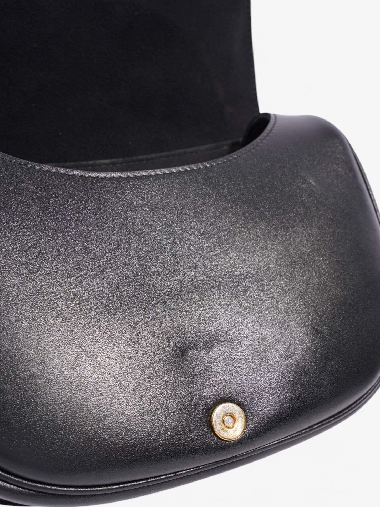 Christian Dior Bobby Flap Black Calfskin Leather Medium