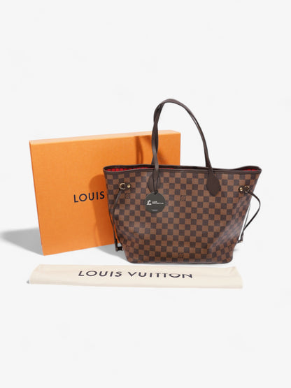 Louis Vuitton Neverfull Damier Ebene Coated Canvas MM