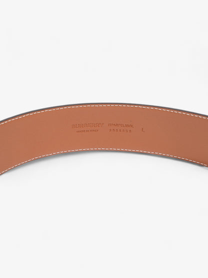 Burberry Check Belt Archive Beige / Gold Canvas Large - 124cm