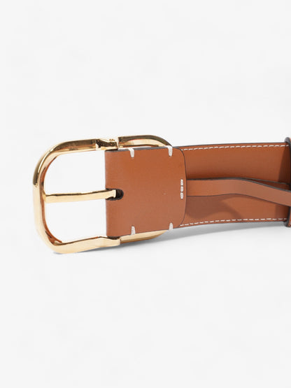 Burberry Check Belt Archive Beige / Gold Canvas Large - 124cm
