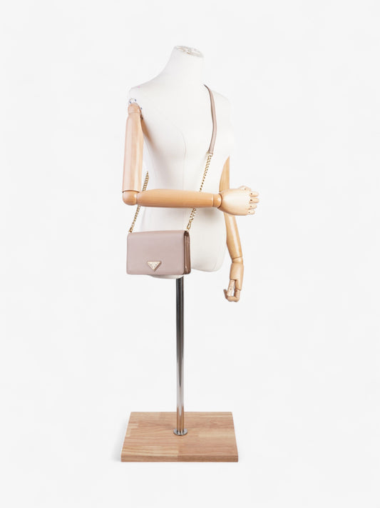 Prada Crossbody Bag Nude Saffiano Leather