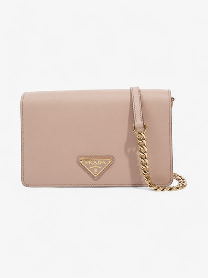 Prada Crossbody Bag Nude Saffiano Leather