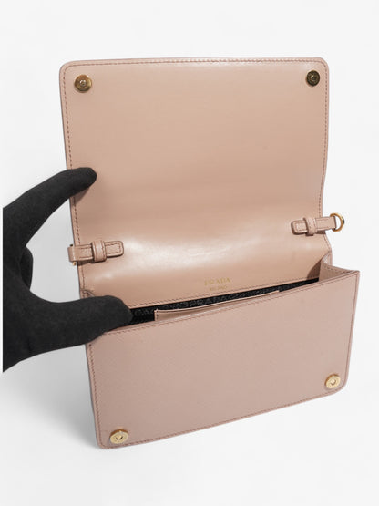 Prada Crossbody Bag Nude Saffiano Leather