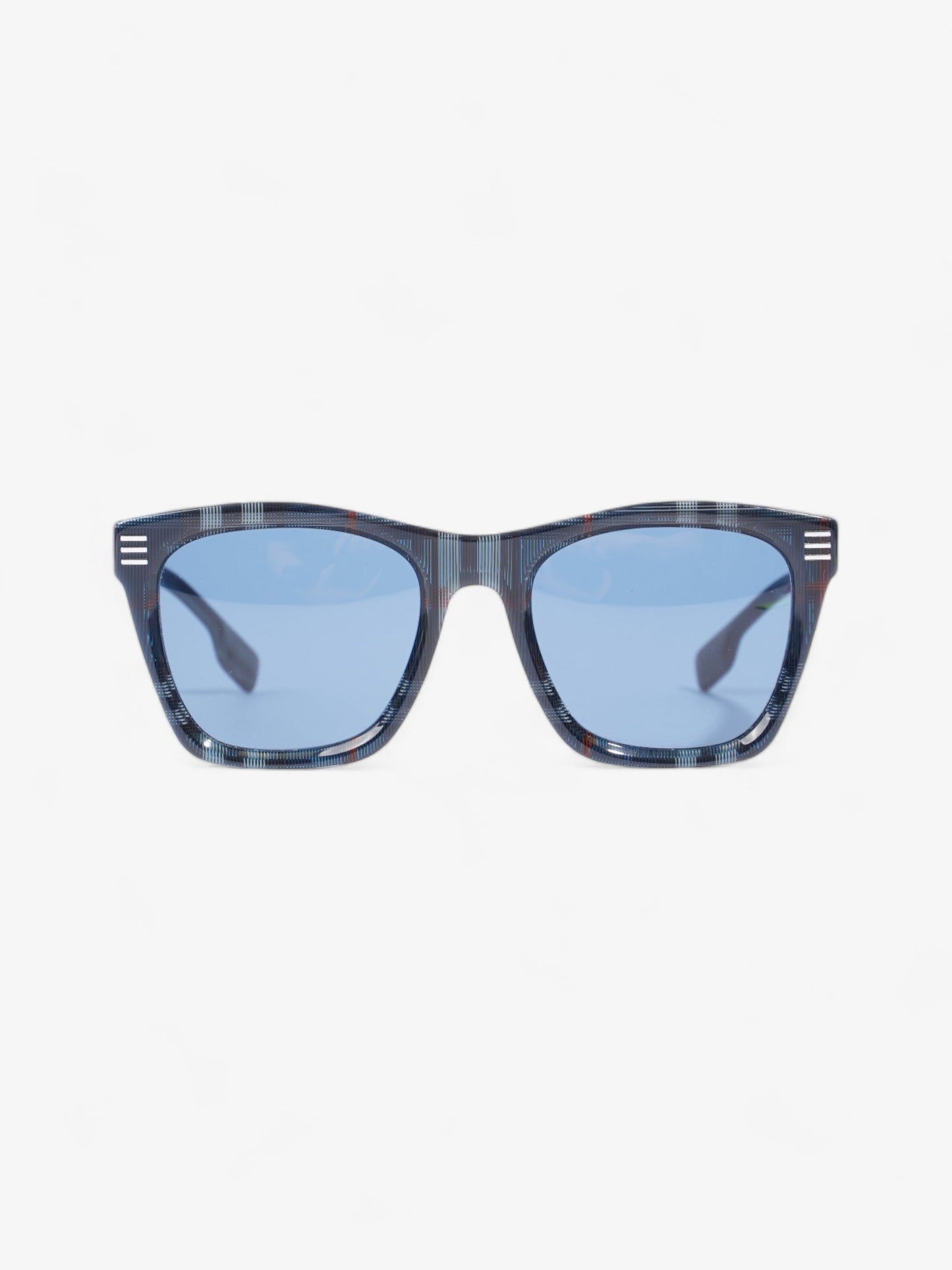 Burberry Cooper Sunglasses Blue Check Acetate 145mm