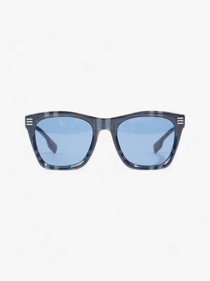 Burberry Cooper Sunglasses Blue Check Acetate 145mm