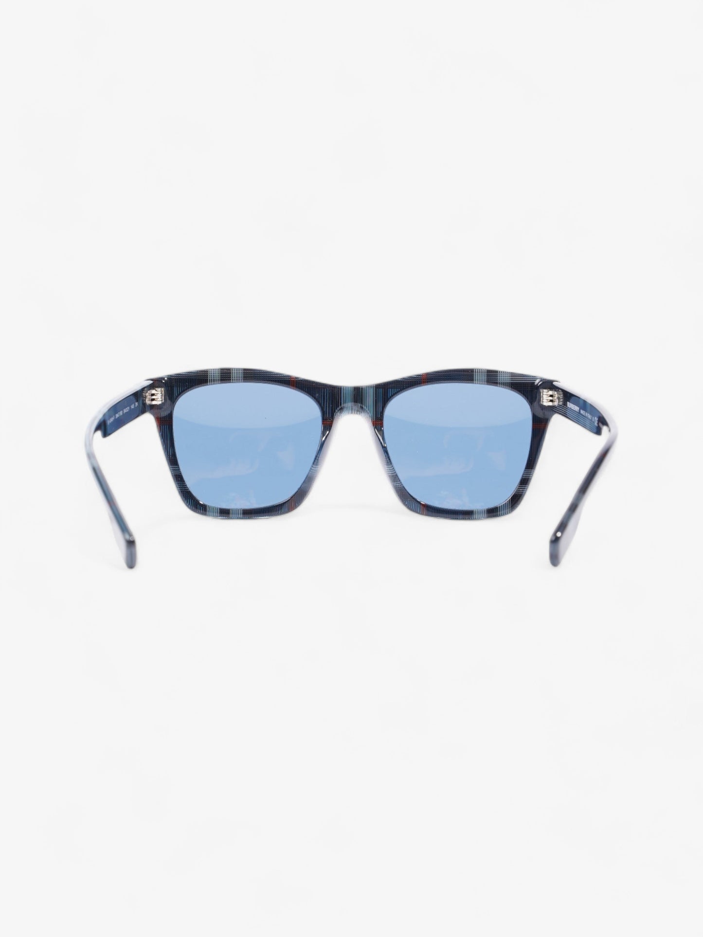Burberry Cooper Sunglasses Blue Check Acetate 145mm