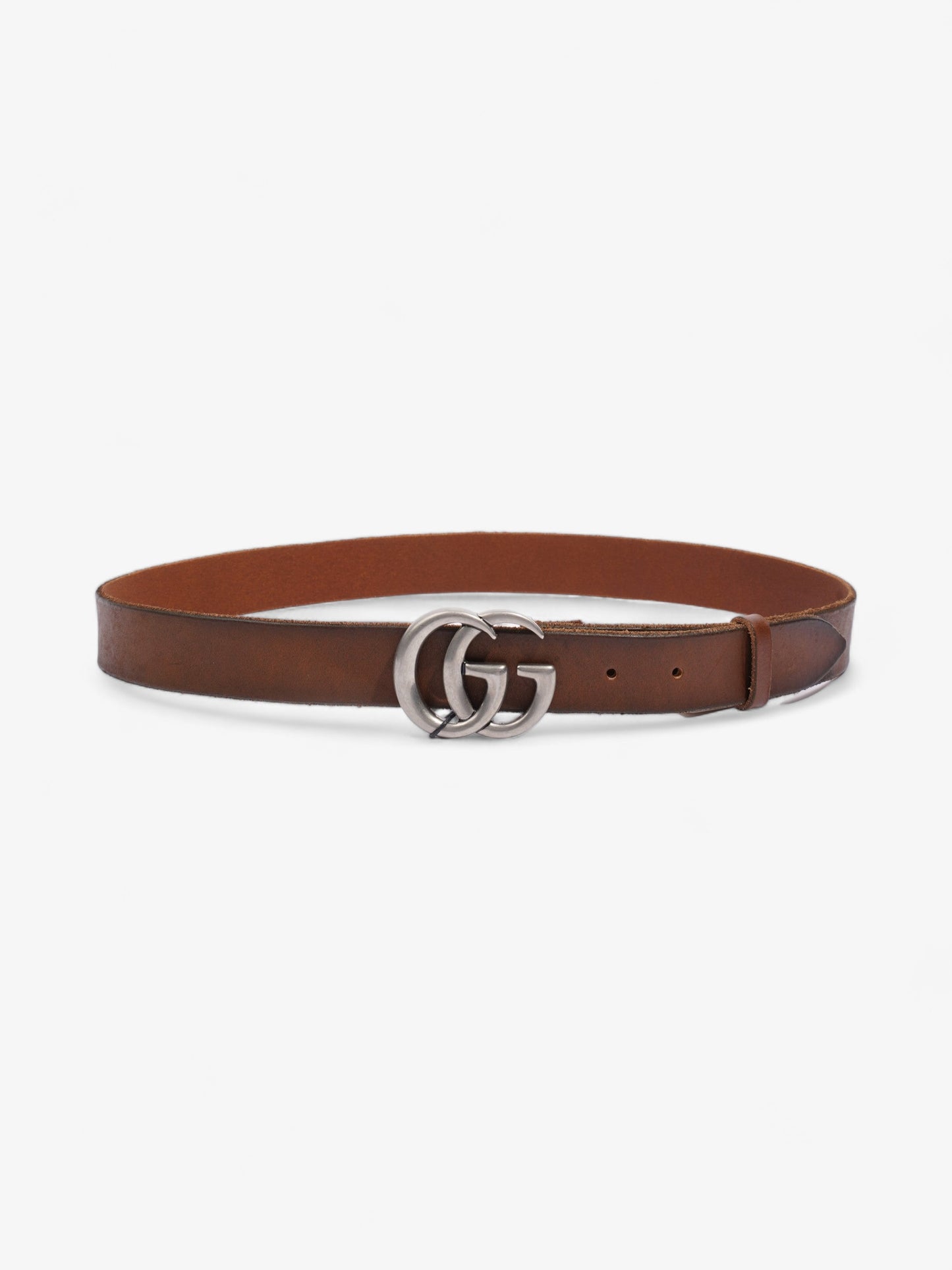 Gucci GG Marmont Thin Belt Tan Leather 90cm 36"