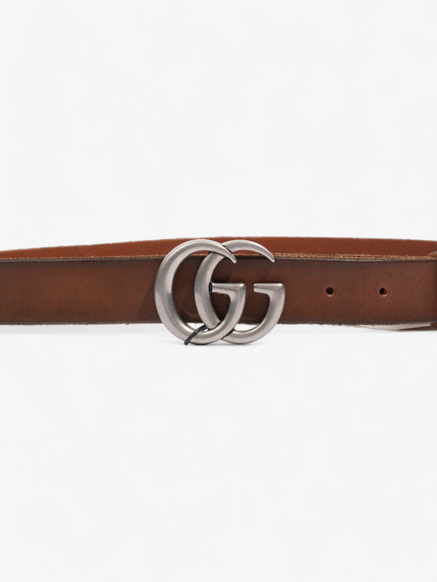 Gucci GG Marmont Thin Belt Tan Leather 90cm 36"
