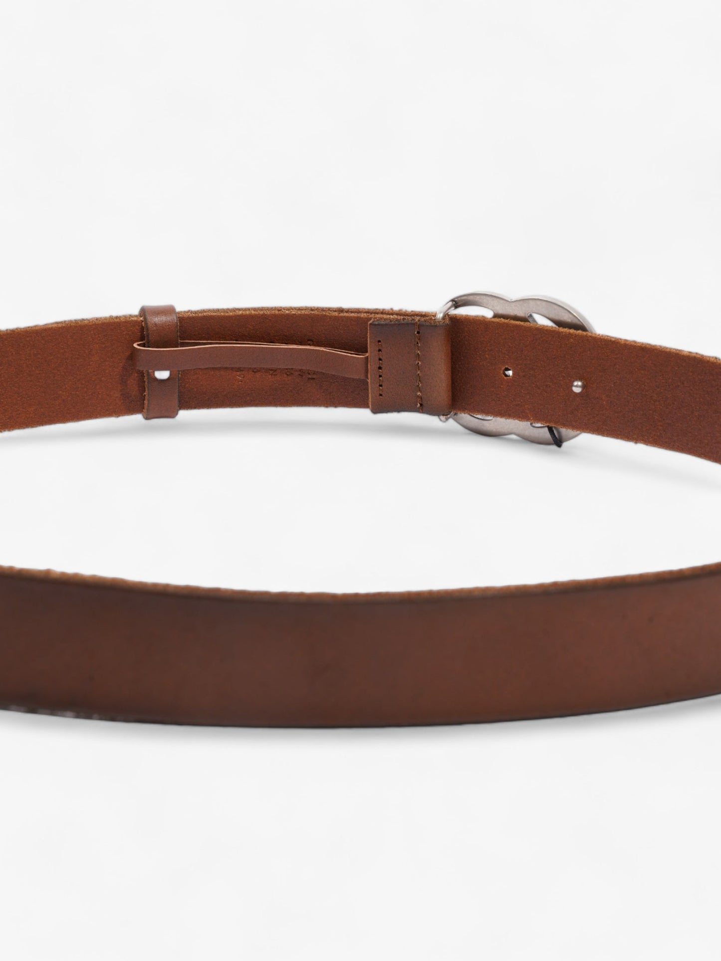 Gucci GG Marmont Thin Belt Tan Leather 90cm 36"