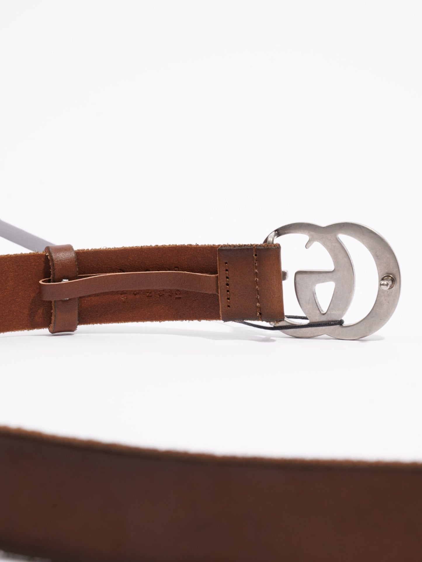 Gucci GG Marmont Thin Belt Tan Leather 90cm 36"