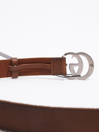 Gucci GG Marmont Thin Belt Tan Leather 90cm 36"
