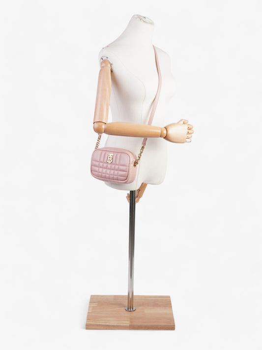 Burberry Lola Camera Bag Pink Nappa Leather Small