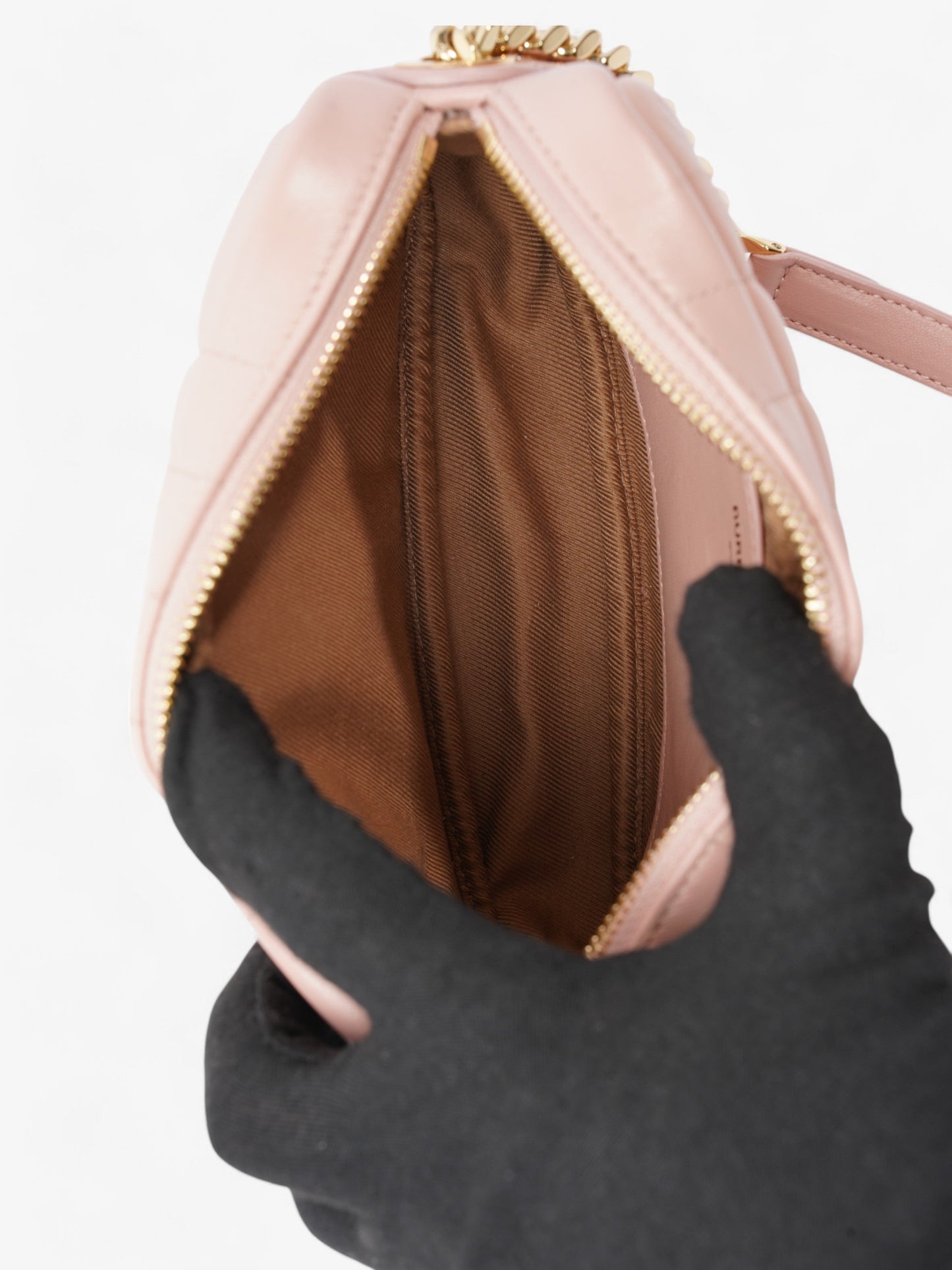 Burberry Lola Camera Bag Pink Nappa Leather Small