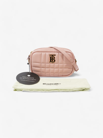 Burberry Lola Camera Bag Pink Nappa Leather Small