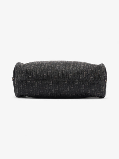 Christian Dior Trotter Handbag Black Dior Oblique Canvas