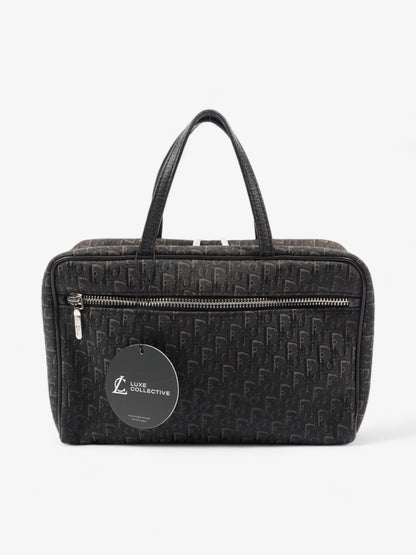 Christian Dior Trotter Handbag Black Dior Oblique Canvas
