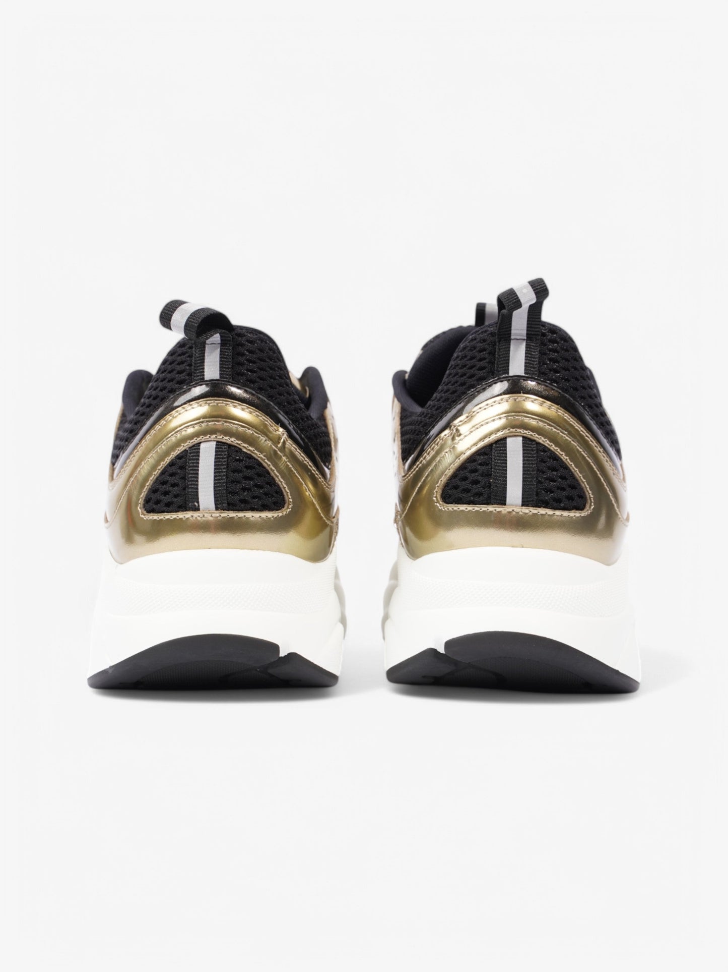 Christian Dior B22 Sneakers White  / Gold / Black Mesh EU 42 UK 8
