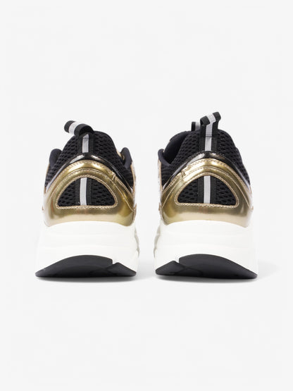 Christian Dior B22 Sneakers White  / Gold / Black Mesh EU 42 UK 8