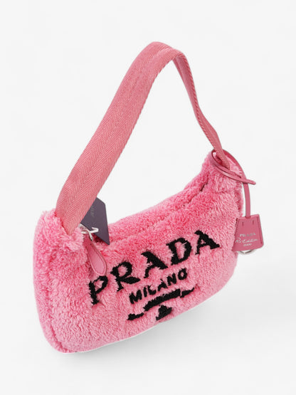 Prada Re-Edition 2000 Pink / Black Fabric Mini