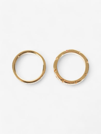 Louis Vuitton Mosaic Ring Set Gold Base Metal Medium (60mm)