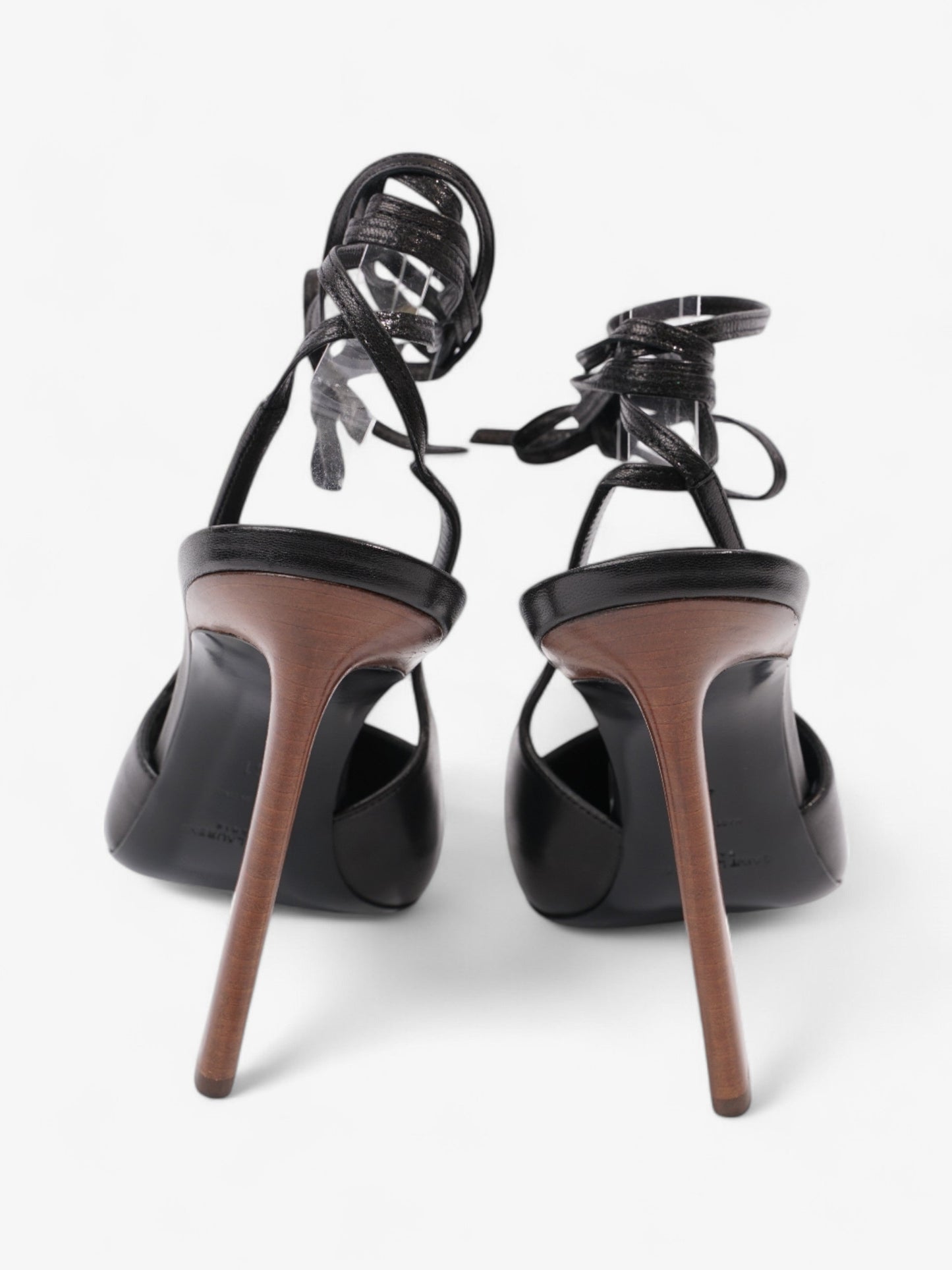 Saint Laurent Blade 105 Black Leather EU 41 UK 8