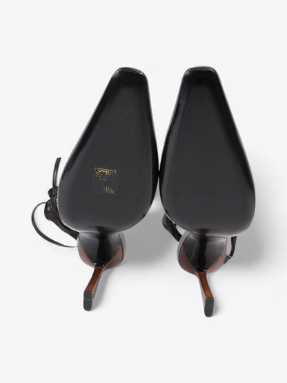 Saint Laurent Blade 105 Black Leather EU 41 UK 8