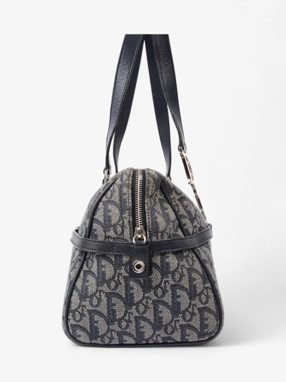 Christian Dior Small Duffle Dior Blue Oblique Canvas