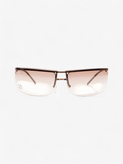 Gucci GG Diamante Sunglasses Brown Acetate