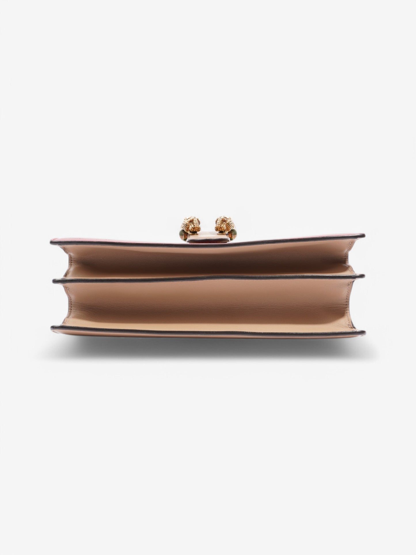 Gucci Dionysus Bamboo Top Handle Nude / Green / Red Leather