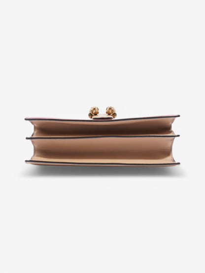 Gucci Dionysus Bamboo Top Handle Nude / Green / Red Leather
