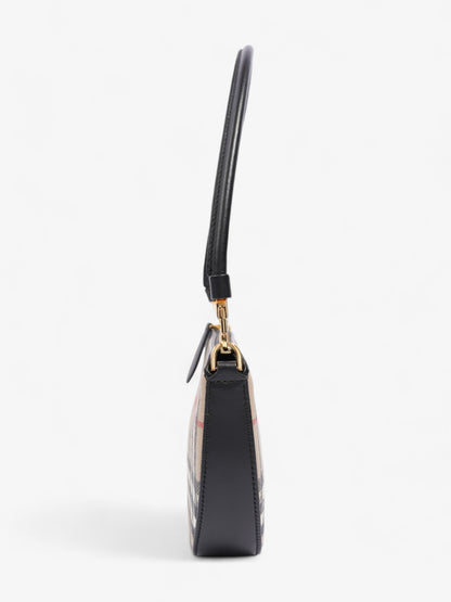 Burberry Olympia House Check / Black Canvas