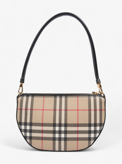 Burberry Olympia House Check / Black Canvas
