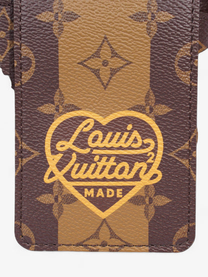 Louis Vuitton NIGO Double Phone Pouch Monogram Coated Canvas