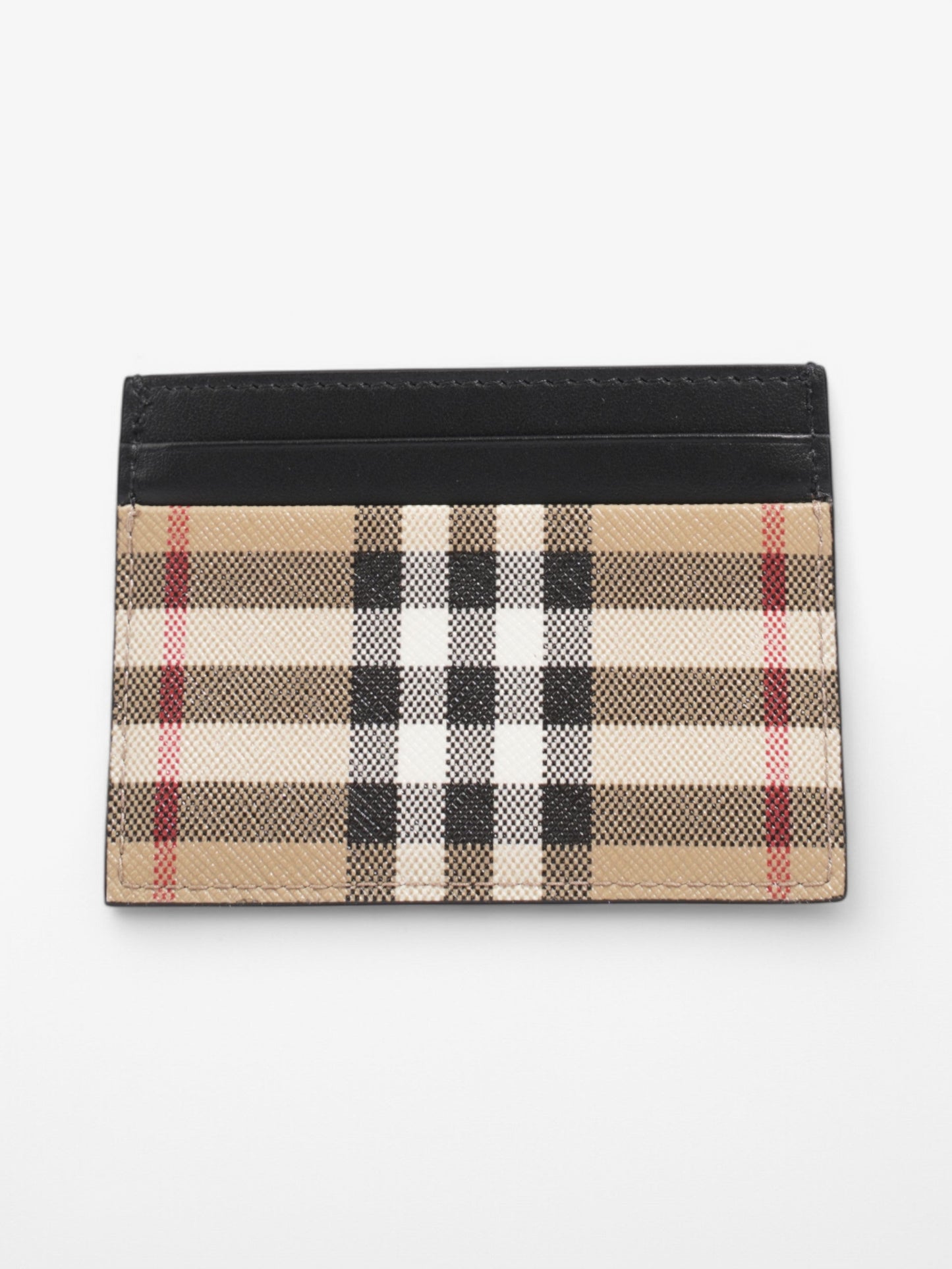 Burberry Card Holder Archive Beige Coated Canvas