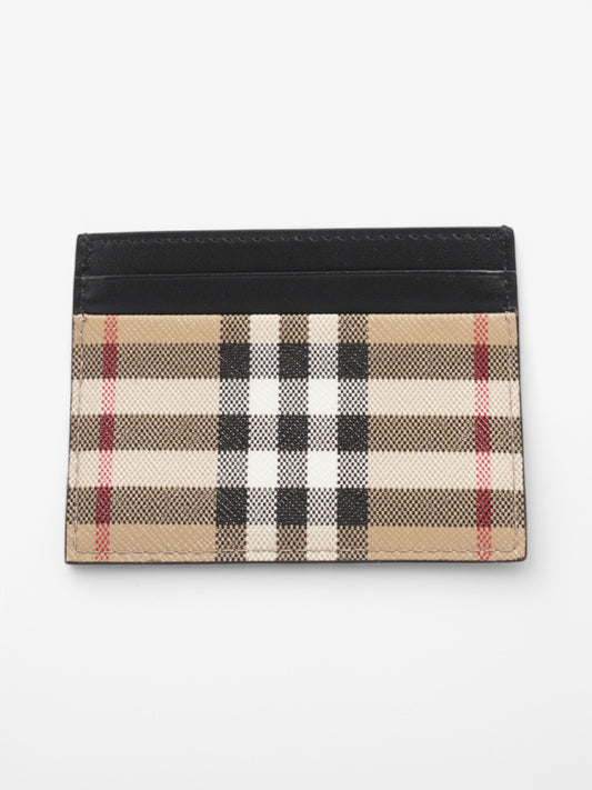 Burberry Card Holder Archive Beige Coated Canvas