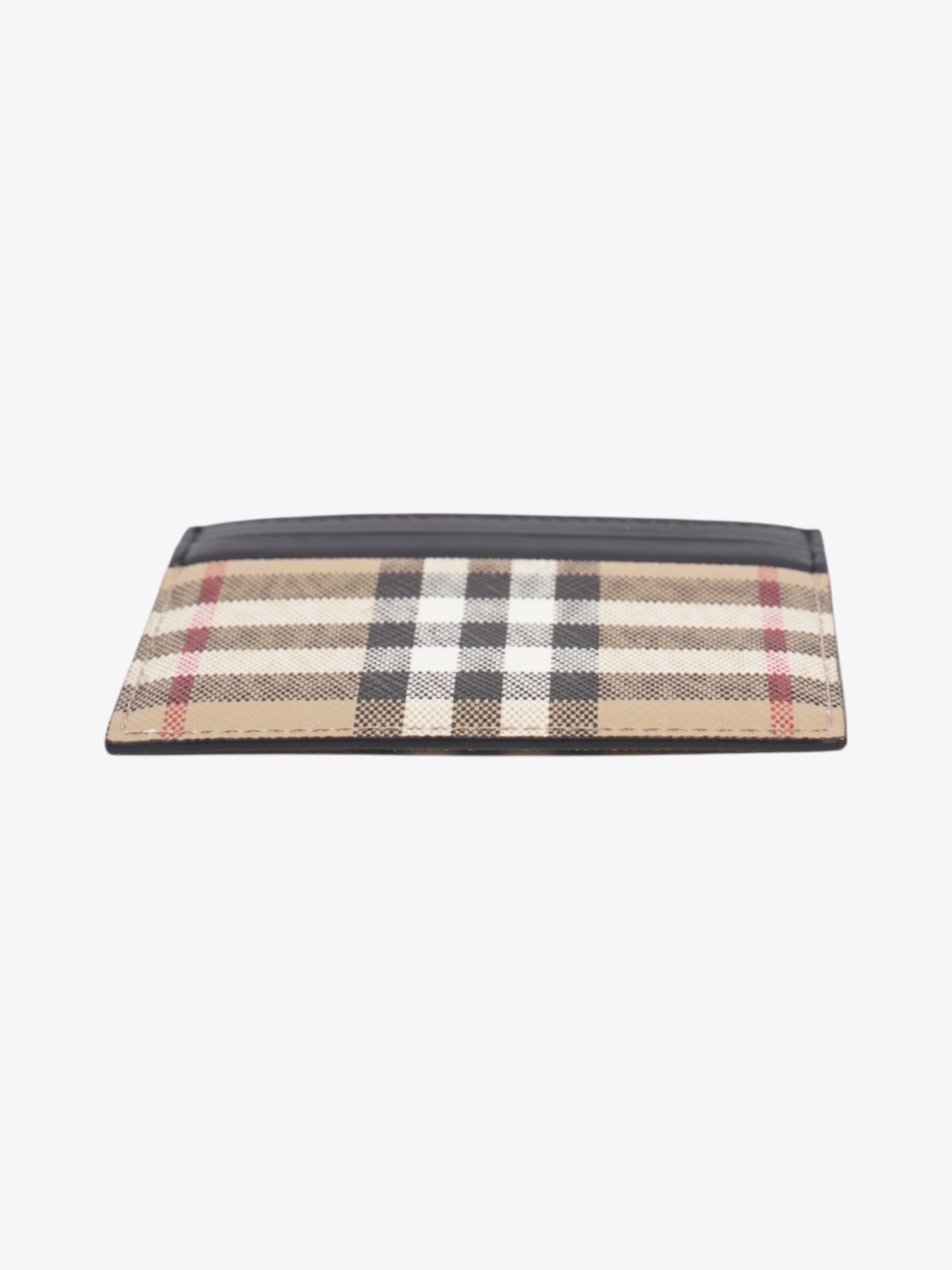 Burberry Card Holder Archive Beige Coated Canvas