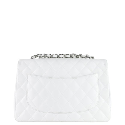 Chanel Classic Single Flap Large Caviar Leather Bag